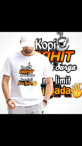 Atasan Kaos T-Shirt Baju Distro Pria Wanita Dewasa Lengan Pendek Bahan Katun Kualitas Premium Harga Grosir Terbaru