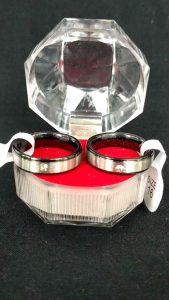 CINCIN COUPEL TITANIUM KAWIN NIKAH TUNANGAN PRIA WANITA SILVER KOMBI GOLD