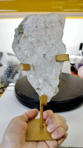 Natural High Grade Brazil White Quartz Crystal Cluster Ornament BCQ08