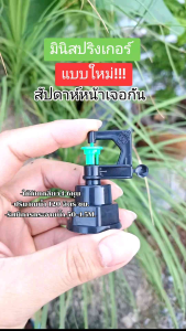 มินิสปริงเกอร์ ใช้กับเกียว1/2"-3/4" 1ถุง 50 ตัว