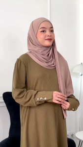 Kyra Pashmina instan Jersey by Albata