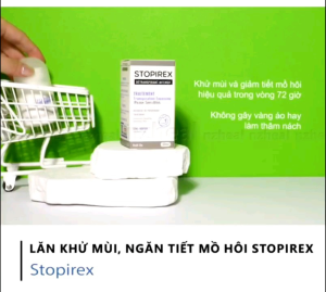 HOT DEAL -Lăn Khử Mùi & Ngăn Tiết Mồ Hôi Chuyên Sâu STOPIREX DETRANSPIRANT INTENSIF Dành Cho Nam Và Nữ (30ml)