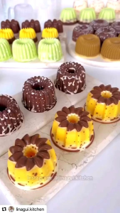 3pcs JELLY Pudding Mold IMPORT