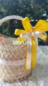 สังฆทาน ตะกร้าอิ่มบุญ 7นิ้ว (สังฆทานพร้อมถวาย) ชุดสังฆทาน ของใช้ทำบุญ งานบุญ พิธี - ร้านสะสมบุญ สุโข