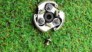 A341คลัทช์เครื่องตัดหญ้า RBC411 (Makita) NB411 (Robin) อลูมิเนียม 3 ขา (Martens)+น็อตแท้