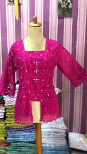 Blouse Kebaya Atasan Tradisional Kutubaru Wanita Payet Seribu Terbaru Viral!!!