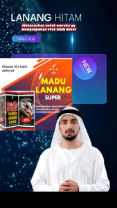 Madu kesetan md madu lanang hitam berkhualitas
