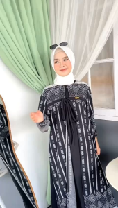 TGC - Emira Dress Gamis Muslim Wanita Dewasa Bahan Crincle Airflow Model Terbaru 2024