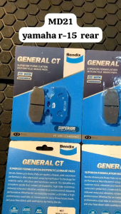 KAMPAS REM BELAKANG YAMAHA VXION R & R15 V2 V3 BENDIX MD21\\n\\n Apa Itu Kampas Rem Belakang Yamaha VXion R & R15 V2 V3?\\n\\nKampas rem belakang merupakan komponen penting dalam sistem rem motor Yamaha VXion R dan R15 V2 V3. Fungsi utama kampas rem adalah untuk mengurangi kecepatan atau menghentikan motor ketika diperlukan. Kampas rem bekerja dengan menerapkan tekanan pada rotor atau disc rem, sehingga menghasilkan gesekan yang memperlambat roda motor.\\n\\n Komponen Penting dalam Sistem Rem Motor\\n\\nSistem rem motor terdiri dari beberapa komponen penting, di antaranya:\\n\\n* Master cylinder\\n* Sistem pipa rem\\n* Kaliper rem\\n* Kampas rem\\n* Rotor atau disc rem\\n\\n Fungsi Kampas Rem pada Motor Yamaha VXion R & R15 V2 V3\\n\\nKampas rem pada motor Yamaha VXion R dan R15 V2 V3 memiliki fungsi utama untuk mengurangi kecepatan atau menghentikan motor ketika diperlukan. Kampas rem bekerja dengan menerapkan tekanan pada rotor atau disc rem, sehingga menghasilkan gesekan yang memperlambat roda motor.\\n\\n Memilih Kampas Rem yang Tepat untuk Motor Yamaha VXion R & R15 V2 V3\\n\\nAda beberapa jenis kampas rem yang tersedia untuk motor Yamaha VXion R dan R15 V2 V3, seperti kampas rem R15 V2 V3, kampas rem Bendix MD21, dan kampas rem belakang Yamaha VXion.\\n\\n Mengenal Kampas Rem R15 V2 V3\\n\\nKampas rem R15 V2 V3 adalah kampas rem yang dirancang khusus untuk motor Yamaha R15 V2 V3. Kampas rem ini memiliki performa yang baik dalam hal pengereman dan tahan lama.\\n\\n Mengenal Kampas Rem Bendix MD21\\n\\nKampas rem Bendix MD21 adalah kampas rem yang populer di kalangan pengendara motor. Kampas rem ini memiliki performa yang baik dalam hal pengereman dan tahan lama.\\n\\n Mengenal Kampas Rem Belakang Yamaha VXion\\n\\nKampas rem belakang Yamaha VXion adalah kampas rem yang dirancang khusus untuk motor Yamaha VXion. Kampas rem ini memiliki performa yang baik dalam hal pengereman dan tahan lama.\\n\\n Cara Mengganti Kampas Rem Belakang pada Motor Yamaha VXion R & R15 V2 V3\\n\\nBerikut adalah langkah-langkah mengganti kampas rem belakang pada motor Yamaha VXion R dan R15 V2 V3:\\n\\n1. Angkat motor menggunakan standar atau truss.\\n2. Cabut kabel baterai motor.\\n3. Cabut pipa rem dari kaliper rem.\\n4. Lepaskan kampas rem lama.\\n5. Pasang kampas rem baru.\\n6. Pasang kembali pipa rem ke kaliper rem.\\n7. Lepaskan standar atau truss dan turunkan motor.\\n8. Uji pengereman motor.\\n\\n Tips dan Trik untuk Memastikan Pemasangan yang Tepat\\n\\nBerikut adalah beberapa tips dan trik untuk memastikan pemasangan kampas rem belakang pada motor Yamaha VXion R dan R15 V2 V3:\\n\\n* Pastikan semua komponen rem dalam kondisi baik sebelum mengganti kampas rem.\\n* Gunakan alat yang tepat untuk membantu proses pemasangan kampas rem.\\n* Pastikan kampas rem terpasang dengan benar dan tidak ada yang terselip.\\n* Uji pengereman motor setelah pemasangan kampas rem baru.\\n\\nDengan memilih kampas rem yang tepat dan melakukan pemasangan dengan benar, Anda dapat memastikan bahwa motor Yamaha VXion R dan R15 V2 V3 Anda memiliki performa pengereman yang baik dan aman saat berkendara.\n}