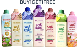 PRESONAL COLLECTION SOF & Mmmm Concentrated fabric conditioner 1000ml BUY1TAKE1
