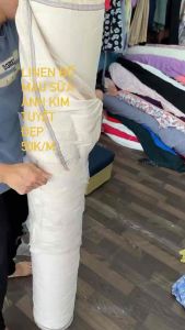 Vải Linen Bố -Dệt sợi Kim Tuyến lấp lánh- Vải may Áo Váy - hoặc rèm sang trọng lấp lánh