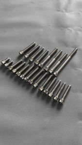 1 SET BAUT PROBOLT BAK MESIN KANAN KIRI NINJA R RR SS MODEL 2 KUNCI CNC STAINLESS ANTI KARAT 22 PCS