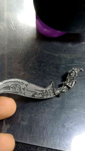 มีดหมอ มหาเวทย์เขาอ้อ พ่อท่านคล้อย อโมโน วัดภูเขาทอง พัทลุง ปี 2554 พร้อมกล่อง