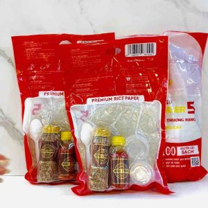 Bánh tráng phơi sương cao cấp Combo 5 Thương hiệu đẳng cấp hàng đầu bánh tráng Ngọc Trinh