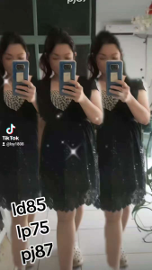 Dress hitam