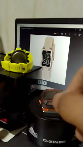 TERLARIS Jam Tangan Original D-Ziner 8312 Digital Standar Rubber Tahan Air Renang - Hight Quality Control, 1x24 Jam Pengiriman (BEST SELLER)