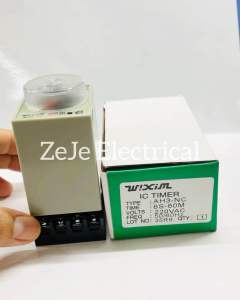WIXIM AH3-NC 6s-6m 220V Multi-Ramge Analog Timer | ZeJe Electrical