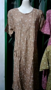 DASTER QONITA ROSITA SAKU/DASTER RAYON PREMIUM /DASTER WANITA KEKINIAN TERBARU 2021/DASTER BAHAN RAYON SUPER/DASTER BATIK PEKALONGAN UNGGUKAN/DASTER WANITA TERBARU