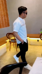 Baju Koko Bordir Jasuke Pria Dewasa Lengan Pendek