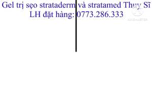Gel làm mờ và cải thiện sẹo Stratamed 5g - Stratpharma Thụy Sĩ