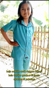 SETELAN BAJU ANAK LAKI LAKI PEREMPUAN BAHAN TOYOBO
