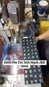 Khối Pin 33140-32140 điện áp 72v 15ah 30ah Mạch JBD 24s