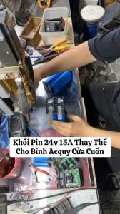 Khối Pin 33140-32140 điện áp 24v 15ah 30ah Mạch JBD 8s