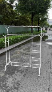 Kệ treo quần áo bánh xe đa năng