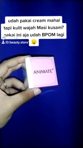 Krim Malam untuk Kulit Berwarna: Skincare Animate Instant Whitening