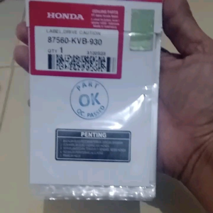 Stiker Logo & Tulisan Penting Motor Honda: Cara Membeli & Menggunakannya