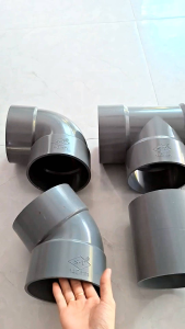 (Phi 140) Co 90 độ - Tê - Lơi - Nối thẳng phi 140 nhựa uPVC thương hiệu S-T