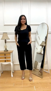 VORLINA - Celana Panjang Wanita Korean Style Kulot