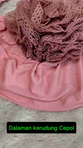 Ciput Ninja Cepol & Inner Renda Brukat: Desain Unik dan Aksesoris Pesta