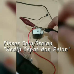 Flaser Sein/Relay Sein LED Kedip Cepat dan Kedip Pelan (Universal Motor)