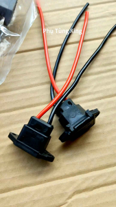 giắc sạc vuông xe đạp điệnphụ kiện phụ tùng xe đạp điện xe máy điện