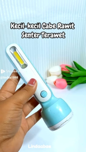 Senter Cas Terang & Lampu Senter Aoki 1505 10 Watt