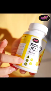 2 แถม 1 ส่งฟรี AWL Royal Jelly นมผึ้ง อาหารเสริมสุขภาพ 1650mg ชลอวัย ความดันสูง หลับสนิท ผิวพรรณสวย กระปุก 30แคปซูล