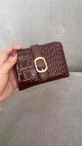 Dompet Mini Dora Croco Leather Wanita