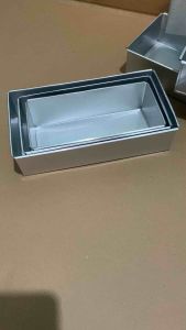 Loyang Roti Sobek Bahan Galvalum Tinggi 6cm Ukuran 20x8cm & 22x10cm & 24x12cm