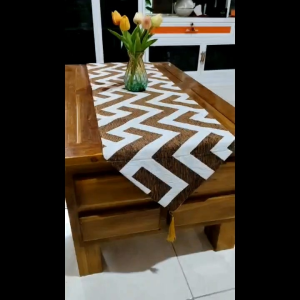taplak meja table runner ukuran 33x150