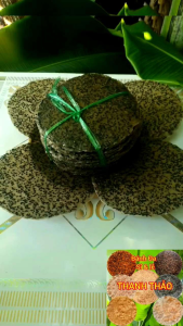 Bánh Tráng/Đa Mè Đen Cốt Dừa size 20cm SL: 10cái