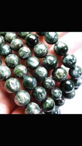 「SG SHOP」Natural Seraphinite Bracelet 天然绿龙晶手链