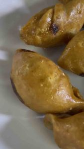 ขนมปั้นขลิบไส้ปลาพัทลุง 1กระปุก 59บาท อร่อย แป้งบางไส้เย่อะ ขายดี