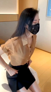 Kemeja Wanita Polos Lengan Pendek Atasan