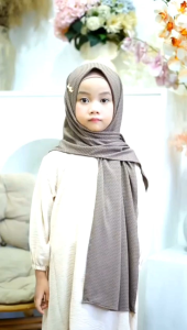 FRISKA Kids/PASHMINA INSTANT ANAK 3-8 THN/NON PED/JERSEY VICTORIA by DAURA GAMA