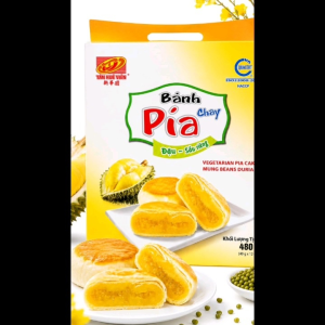 400gr /4 cái-Bánh Pía Môn Sầu Riêng trứng muốiđóng gói đơn lẻthuận tiệnthơm Ngon -Bánh Tân Huê Viên