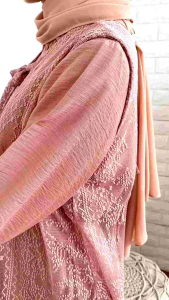 Gamis Anak Pesta Yuki Series by Cutetrik GM-220 Dress Pololinen Outer Brokat untuk Usia 12-13