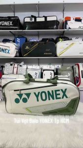 Túi cầu lông Yonex Bao02231WEX - Đen đỏ - Trắng Mattra