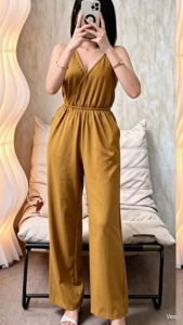 KARRIE SLEEVELESS CASUAL JUMPSUIT FREESIZE CAN FIT SMALL UPTO LARGE (S&N TAYTAY CLOTHING APPAREL)