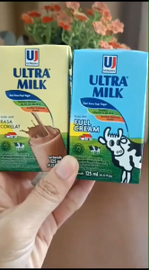 Susu Ultra 125ml 1 DUS isi 40 pcs MURAH
